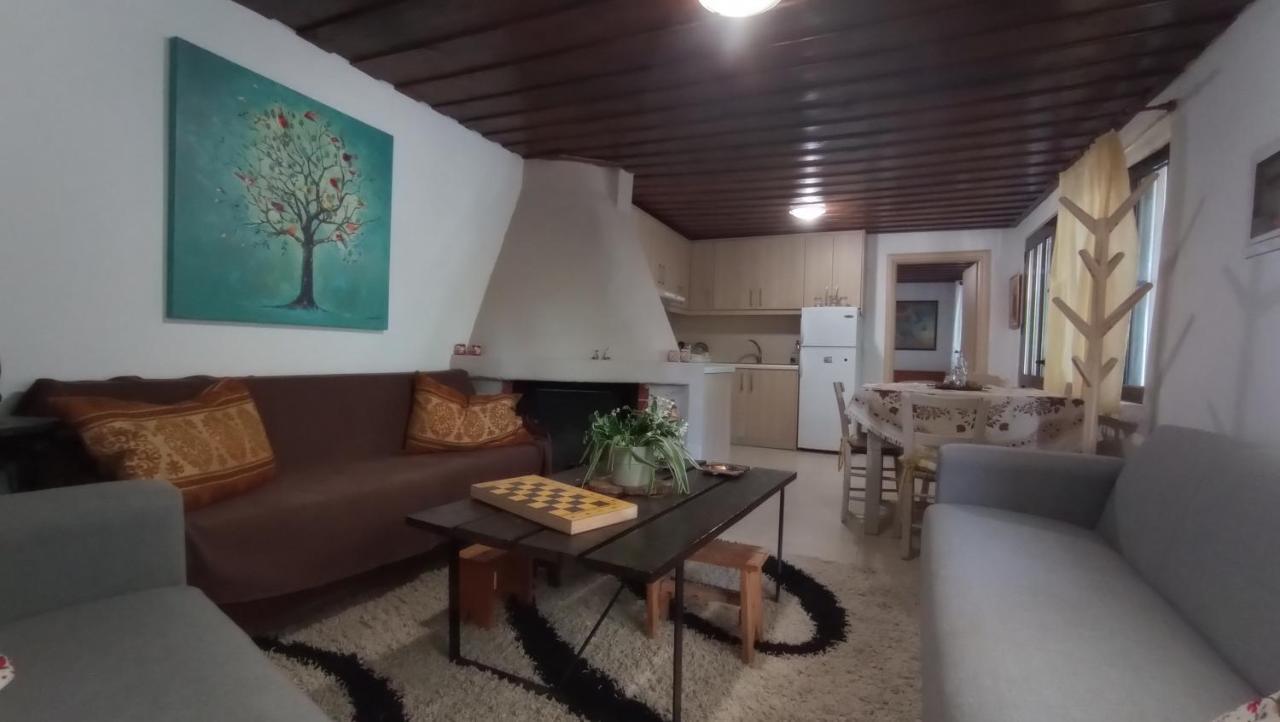 Villatzer - Traditional House With Fireplace And Garden Tzermiadon ภายนอก รูปภาพ